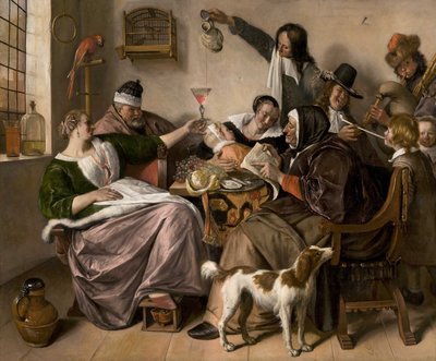 Wie man es hört, so singt man es von Jan Havickszoon Steen